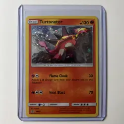 Turtonator SM27 Holo Pokemon Card 2017 Black Star Promo LP-NM - Image 1