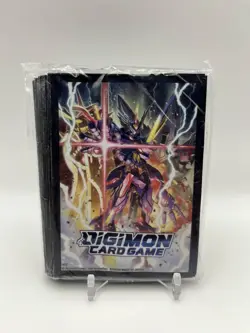 Digimon Card Game Sleeves 60x Pack Ragnaloardmon Premium Deck Set - Image 1