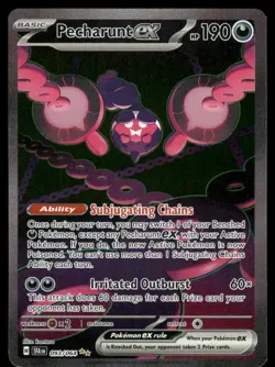 Pokemon Cards Pecharunt ex 093/064 Shrouded Fable Special Illustration Rare NM - Image 1