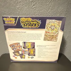 Pokemon Elite Trainer Box Scarlet & Violet Surging Sparks Booster Promo Card - Image 2