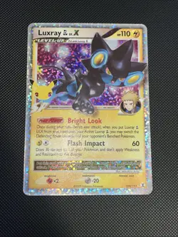 Luxray GL LV.X - 109/111 - Pokemon Celebrations Classic Collection Rare Card NM - Image 2