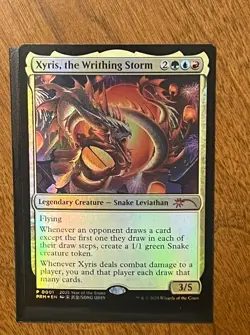 Xyris, the Writhing Storm (Year of the Snake 2025 Promo) FOIL LP CARD (514615) - Image 1