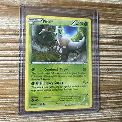 Pokemon Card Pinsir 9/83 Non Holo Rare 2016 XY Generations LP - Image 1
