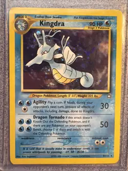Kingdra - Holo (Neo Genesis - 8/111) - Pokemon Card - Image 1