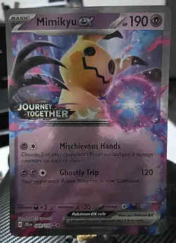 JUMBO Mimikyu ex Oversized 069/159 Journey Together Stamped Promo Pokemon NM - Image 1