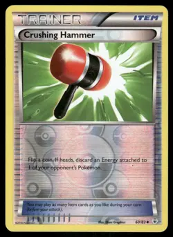 Pokemon Cards Crushing Hammer 60/83 Reverse Holo Generations NM - Image 1
