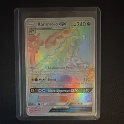 Pokemon Kommo-o GX 159/145 Sm-Guardians Rising Full Art Secret Rare Holo Card - Image 1