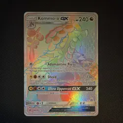 Pokemon Kommo-o GX 159/145 Sm-Guardians Rising Full Art Secret Rare Holo Card - Image 2
