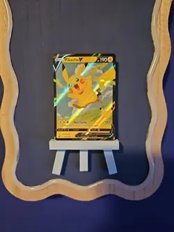 Pokemon TCG Pikachu V | SWSH143 SWSH: Sword & Shield Promo Card Near Mint - Image 1