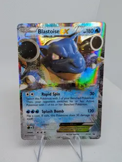 Blastoise EX XY30 - BLACK STAR PROMO - 2014 Pokemon TCG Card - NM - Image 1