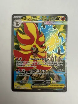Mega Pyroar ex 099/086 Full Art Me04: Chaos Rising - Image 1