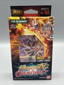 Dragon Ball Z Super Card Game Starter Deck Parasitic Overlord SEALED - Image 1