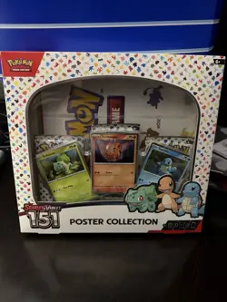 Pokemon TCG Scarlet & Violet 151 Poster Collection Box Brand New Factory Sealed 820650853166 - Image 1