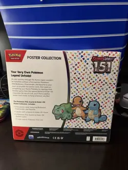 Pokemon TCG Scarlet & Violet 151 Poster Collection Box Brand New Factory Sealed 820650853166 - Image 2