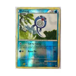 Poliwag 58/95 Reverse Holo Common Pokemon TCG Card Unleashed 2010 - Image 1