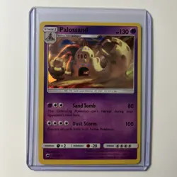 Palossand 62/147 Holo Rare Burning Shadows 2017 Pokemon Card LP-NM - Image 1