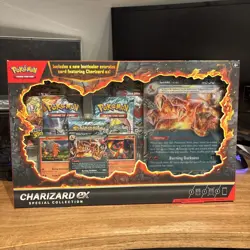 Pokemon TCG Charizard ex Special Collection Box – Sealed – New – Promos & 5 Pack - Image 1