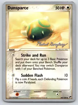 Dunsparce 60/100 Common World Championship Decks Pokemon Moderately Played - Image 1