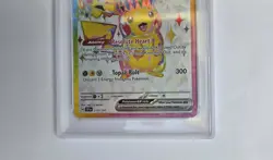 2024 Pokemon SSP En-Surging Sparks Ultra Rare #219 Pikachu EX PSA 10 Gem MT - Image 5