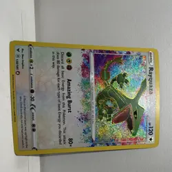 The Pokemon Company Rayquaza 138/185 Vivid Voltage EN Holo Amazing Rare HP120 - Image 1