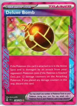 Pokemon TCG Deluxe Bomb 134/142 Stellar Crown Holo NM - Image 1