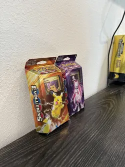 Pokemon TCG XY LOT Evolutions Pikachu Power Mewtwo Mayhem Theme Decks Sealed 820650801600 - Image 2