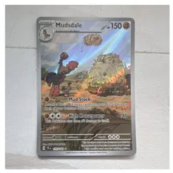 Pokemon Mudsdale 175/162 SV05 Temporal Forces Illustration Rare Holo - Image 1