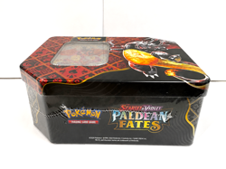 Pokemon TCG Paldean Fates Shiny Charizard Ex Tin Factory Sealed - Image 4