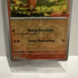 Sealed Pokemon Charmander GameStop Exclusive Promo Reverse Holo 004/165 - Image 3