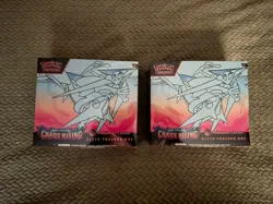 x2 Pokemon Centre Chaos Rising Elite Trainer Box ETB Ready To Ship✅ - Image 1