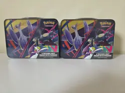 Pokemon TCG Collector Chest Tin Bundle x2 Mega Gardevoir& Mega Lucario Sealed - Image 2