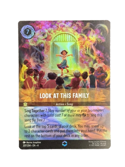 Disney Lorcana TCG Look at This Family - Enchanted - Image 1