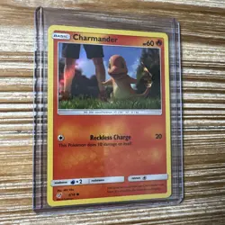 Pokemon Card Charmander 4/18 Holo Detective Pikachu 2019 LP-NM - Image 1