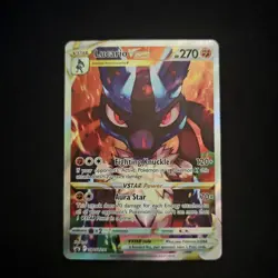 Lucario VSTAR Crown Zenith ETB Promo Card SWSH291 Pokemon TCG - Image 1