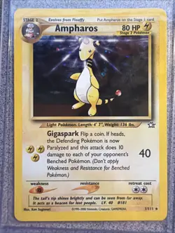 Ampharos - Holo (Neo Genesis - 1/111) - Pokemon Card - Image 1