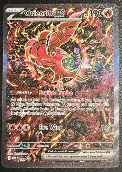 Oricorio EX 024 Promo Mega Charizard UPC Promo Pokemon Card NM - Image 1