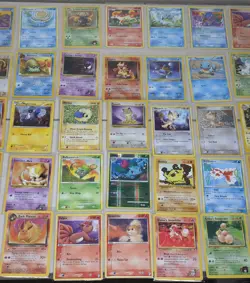 Vintage Pokemon Card Lot Of 62 Meowth, Bulbasaur, Charmander, Dragonair 95-09 - Image 3