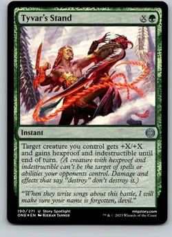 Tyvar's Stand* | Phyrexia: All Will Be One ONE 190 | NM | MTG foil - Image 1
