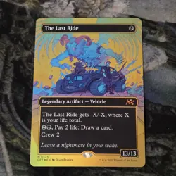 The Last Ride (Borderless) (First-Place Foil) Aetherdrift Foil - Image 1