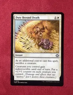 Duty Beyond Death - Tarkir: Dragonstorm TDM Magic The Gathering MTG #10 - Image 1