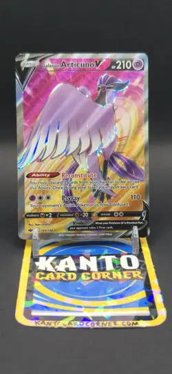 Pokemon TCG Galarian Articuno V Chilling Reign 169/198 Full Art Nm - Image 1
