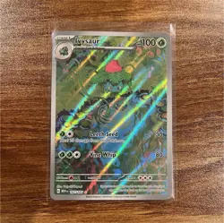 Pokemon Ivysaur 167/165 Scarlet & Violet 151 IR English - Image 1