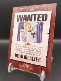 Nami #49 Holo One Piece Carddass Masters Card 2000 Bandai Japanese TCG CCG B1 - Image 2