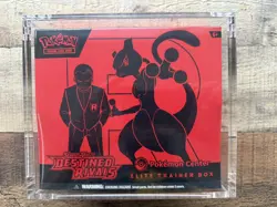 Pokemon TCG Destined Rivals Pokemon Center Elite Trainer Box New & Sealed + case - Image 1