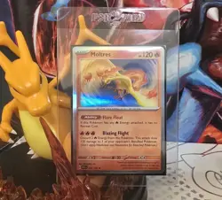 Moltres 151 Holo Rare Pokemon TCG 146/165 Scarlet & Violet - Image 1
