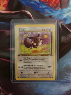 Pokemon Jungle 1st Edition Eevee 51/64 Non Holo - Image 1