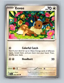 Eevee 050/064 Common SV: Shrouded Fable Pokemon TCG - Image 1