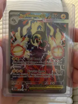 The Pokemon Company Mega Eelektross EX 278/217 Secret Rare Foil Full Art Eng 350 - Image 1