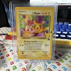 TCG Pokemon ______'s Pikachu 24/53 Wotc Promo Holo Basic 50HP EN - Image 3