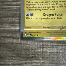 Pokemon Goodra MEP 077 Promo Chaos Rising Pre-Release Stamp - Image 5